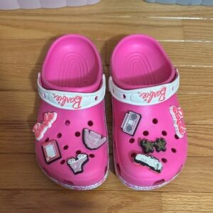 Barbie Pink women’s Sandals with Fun Charms